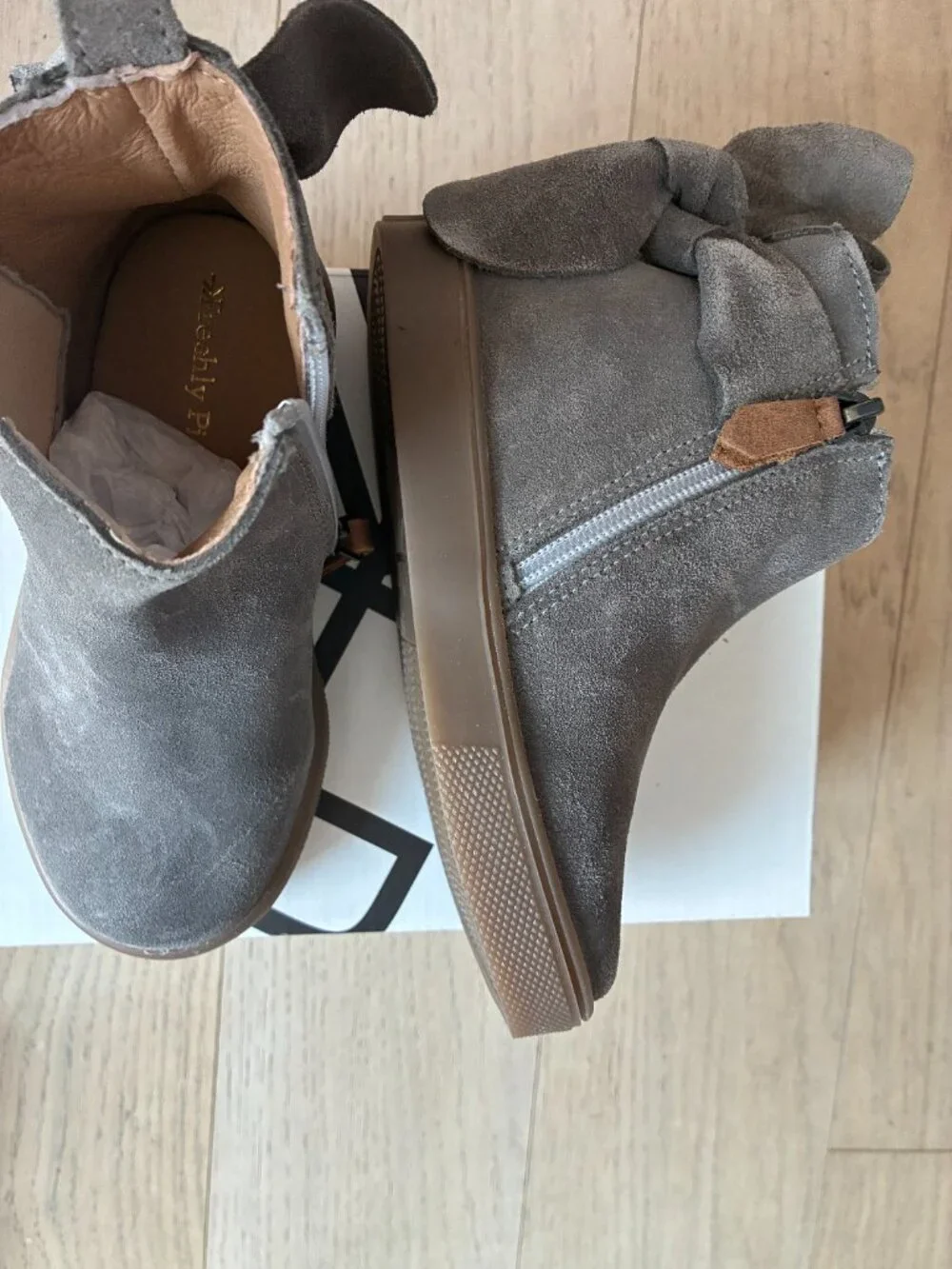 NWT Freshly Picked Grey Suede Bellevue Boot